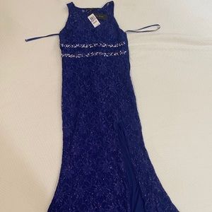 Long Blue dress
